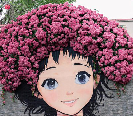 广元墙体彩绘-网红墙打卡