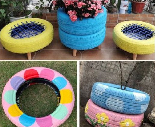 广元墙体彩绘-变废为宝