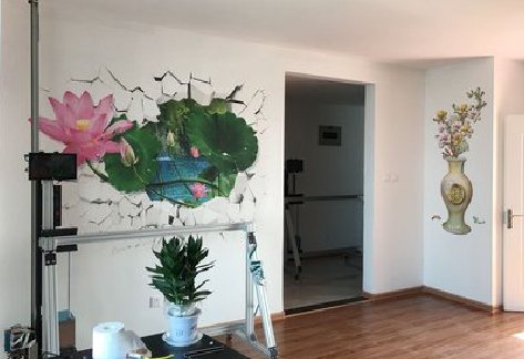 广元墙体彩绘相比墙纸的优势。